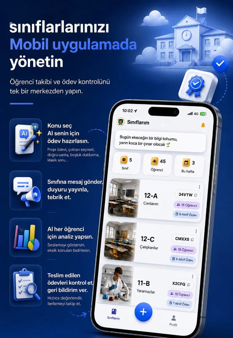 Öğretmen paneli: sınıflarım